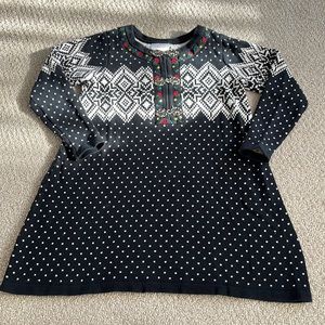 Hanna Andersson sweater dress